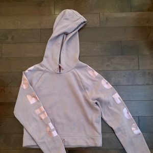 Guess cropped hoodie